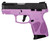 Taurus PT111 G2C Semi Auto Pistol 9mm Luger 3.2" Barrel 12 Rounds 3 Dot Sights Matte Black Slide/Polymer Frame Light Purple Finish