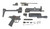 HK MP5 Navy MP-5 9mm Parts Kit with Retractable Butt Stock (#2)