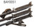 Bulgarian 6x2 AK-47 Type 1 Bayonet w/ Scabbard