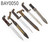 Bulgarian 6x2 AK-47 Type 1 Bayonet w/ Scabbard