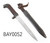 Bulgarian 6x2 AK-47 Type 1 Bayonet w/ Scabbard