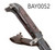 Bulgarian 6x2 AK-47 Type 1 Bayonet w/ Scabbard