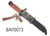 Polish 6H4 AKM Type 2 Bayonet Non-Matching w/ Scabbard