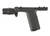 NcStar VISM Vertical Grip with Strobe Flashlight 250 Lumens LED 2 CR123A KeyMod Black