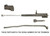 East German MPI KMS72 AK-47 Parts Kit 7.62x39 - Side Folding Stock - Non-Matching - Serial KT4864