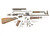 East German MPI KM AK-47 Parts Kit 7.62x39 - Fixed Stock - Non-Matching - Serial A6304