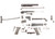 Hungarian AMD-65 Side folder 7.62x39 Parts Kit - Good Condition