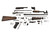 Bulgarian AK-47 Parts Kit 7.62x39 - Fixed Stock - Non-Matching - S/N AE1220