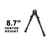 Clamp On Bipod - Steel Stands