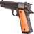 Rock Island 51417 GI Standard MS *CA Compliant 1911A1 45 ACP 4.25 8+1 Black Parkerized Wood Grip