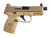 FN 66100780 509C Tactical 9mm Luger 4.32 Threaded 15+1,12+1,24+1 Flat Dark Earth Interchangeable Backstrap Grip