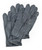 German Gray Leather Gloves - Medium 2 Pack