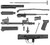 AK-47 Polish Hellpup 7.62x39mm AK47 Pistol Build Kit