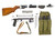Original Polish PPS43-52 7.62x25mm Parts Kit with (3) 35rd Mags, 3-Cell Mag Pouch & PPS43 Sling