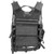 NCStar CTVL2916B Tactical  Vest XL-XXL Black PVC/Mesh Webbing