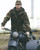 German Flecktarn Camo Parka - Large - Used