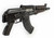 Zastava AK47 Pistol ZPAP92 7.62x39 with Top and Rear Rail, Wooden Handguard and 30rd Magazine