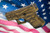 Glock G26 Gen3 Subcompact 9MM Luger Black/Coyote Battle Worn Flag Cerakote