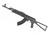 CENTURY ARMS VSKA CHROME AK47 7.62X39 CAL. TRIANGLE STOCK
