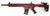 Armelegant 12ga Semi Automatic AR Style Shotgun - Battle-Worn Red