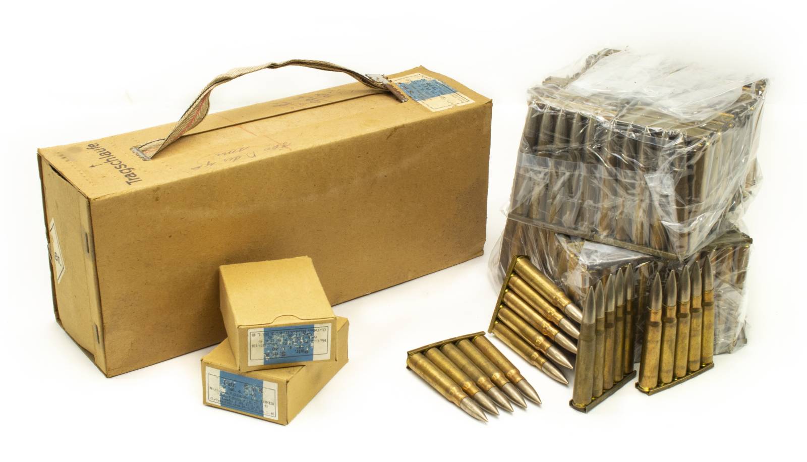 600 Rounds of 8mm Ammo! 300rds of Steel S.M.K. 8mm Ammo + 300rds