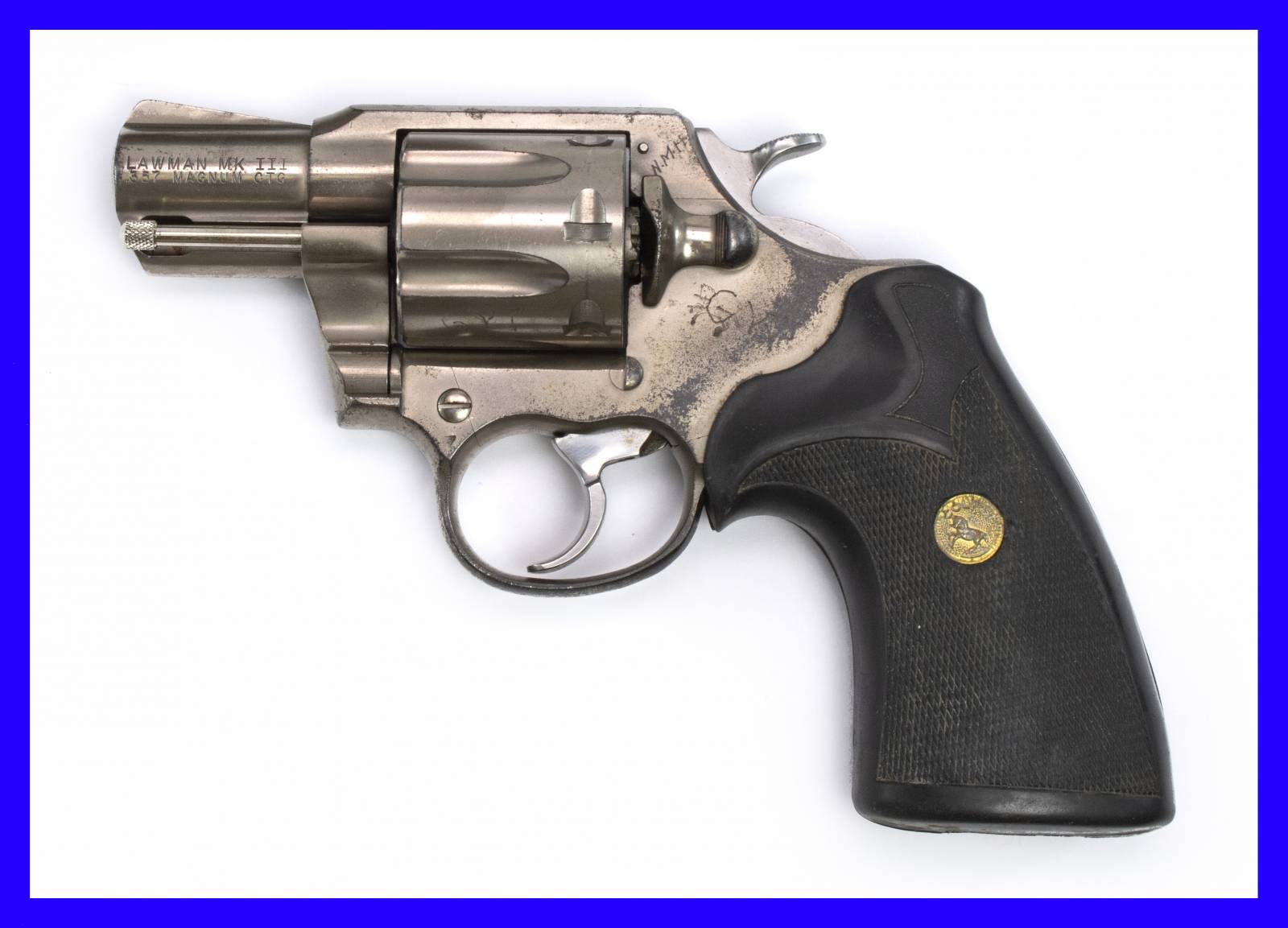 MGC COLT LAWMAN MkⅢ Colt - Lawman MKIII, Blued, .357 Magnum. 2