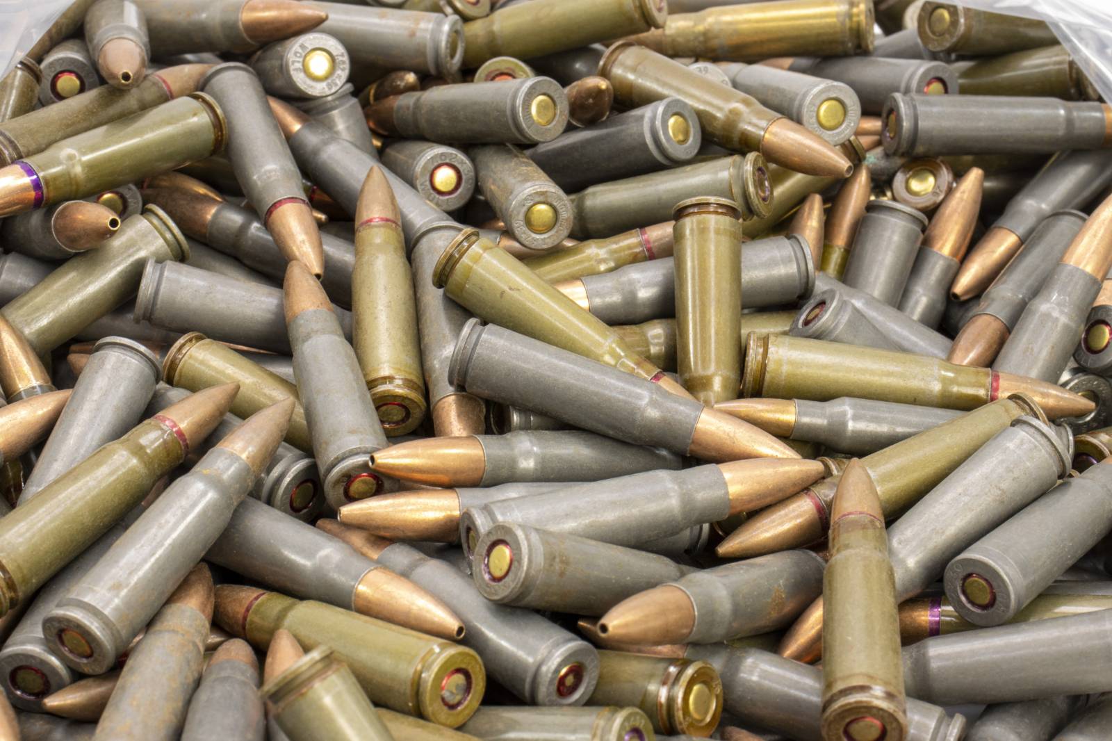 ammo ピック セット 7.62x39mm 500rd Grab Bag - Loose Bulk Packed Mixed Ammunition