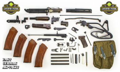 East German AK-74 Mpi-AKS-74n Side Folder Parts Matching, 5.45x39