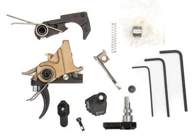 Trigger015出品 Fostech AR15 Parts Echo Sport AR-15 Trigger Black Model: 4140