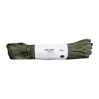 550 Lb Paracord, Black