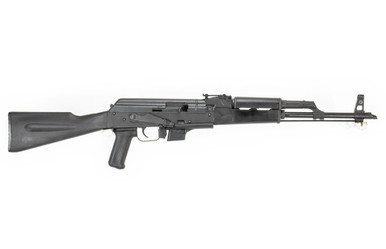 Century Arms WASR-M 9mm Luger 17.25 Barrel w/ Synthetic Stock, Black Polymer Grip and Furniture, No MAG