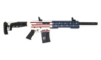 Garaysar FEAR116 12 Gauge Semi-Auto Magazine Fed Shotgun - US Flag Pattern