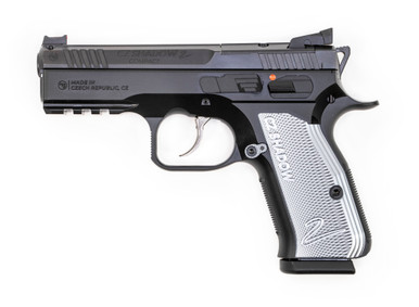 CZ Shadow 2 Compact 9mm, Optic Ready 15+1 - Blue/Black, 4