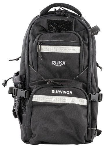 Survivor Backpack Black Rukx Gear