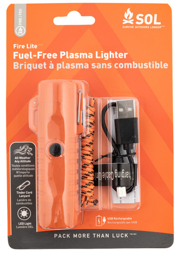 Fire Lite Fuel Free Lighter Orange