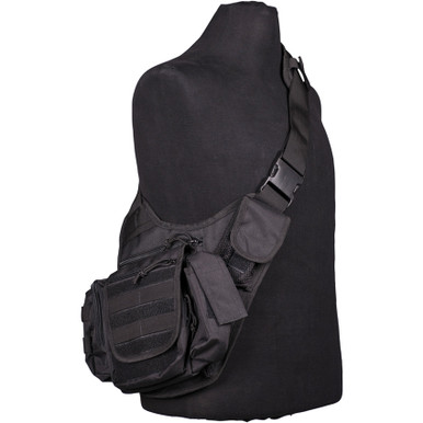 MIL-TEC® Black Multifunction Sling Bag