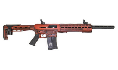 Garaysar FEAR116 12 Gauge Semi-Auto Magazine Fed Shotgun - Battle Worn Red