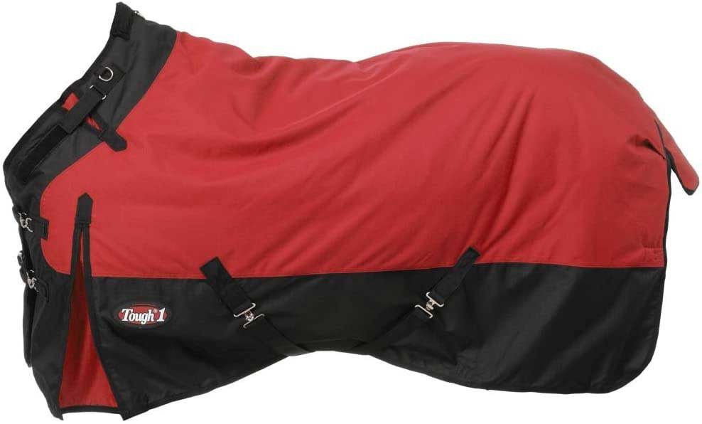Tough1 Medium Weight Turnout Horse Blanket with Snuggit Neck Tough1 -