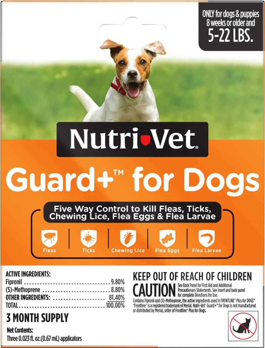 Guard Plus for Dogs Nutri-Vet Valley Vet Supply | Flea Tick Control