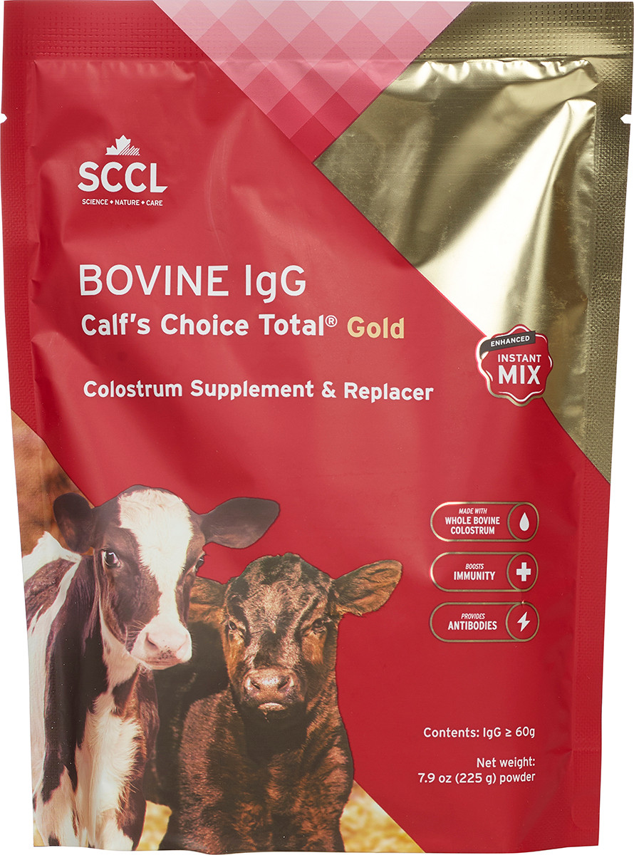 bovine colostrum glutathione IgG Calf's Choice Total Gold Saskatoon Colostrum L-Glutathion Réduit 50mg, 30