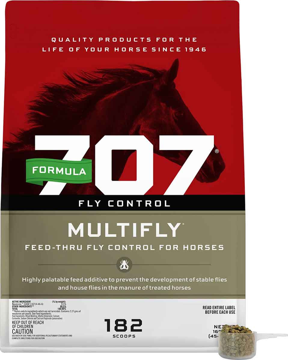 MultiFly Feed-Thru Fly Control for Horses Formula 707 - Valley Vet Sup