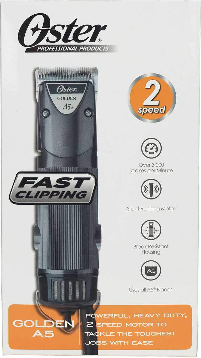 OSTER オスター ゴールデン A5 クリッパー、2速クリッパー Golden A5 2-Speed Clipper Oster - Valley Vet Supply | Clippers