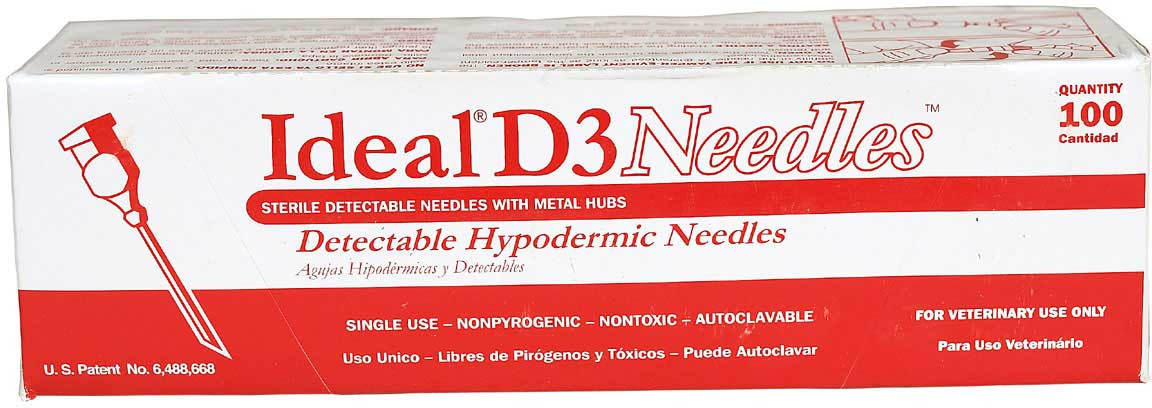 BD LEVEL.1・2・3 collection Stainless Steel D3 Hypodermic Needles Ideal Instruments - Valley Vet S