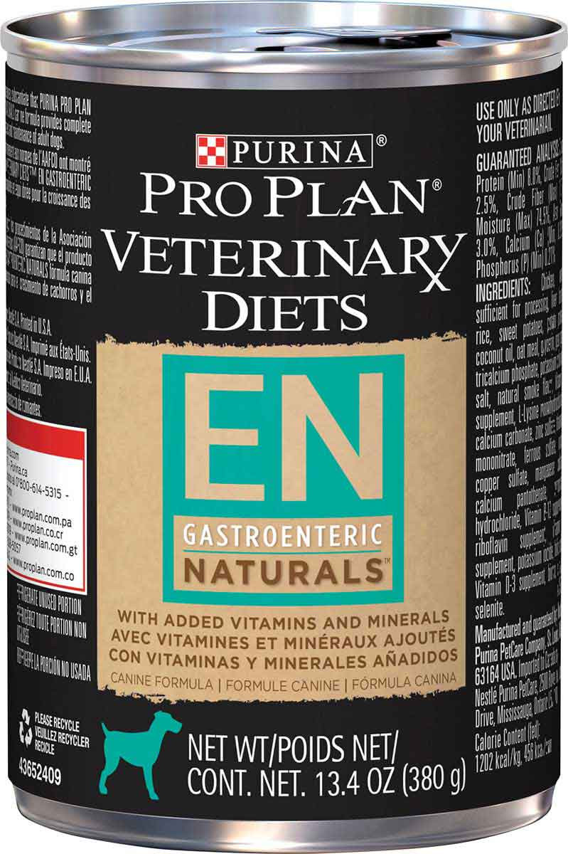 Pro Plan EN Gastroenteric Naturals Canned Dog Food Purina Veterinary D