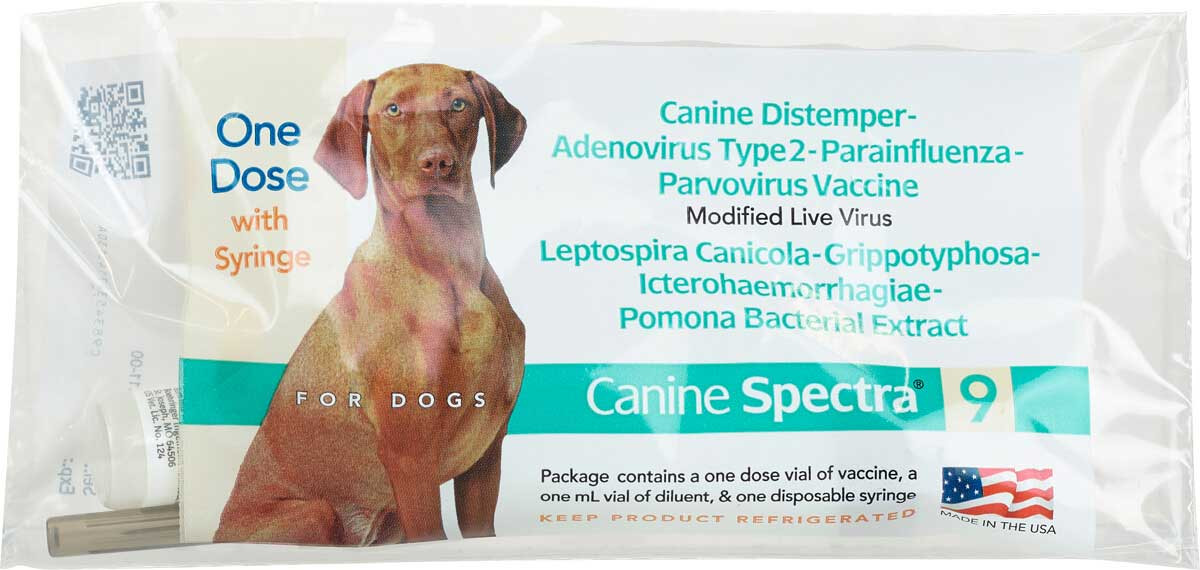 Canine Spectra 9 Dog Vaccine Durvet - Valley Vet Supply | Vaccines