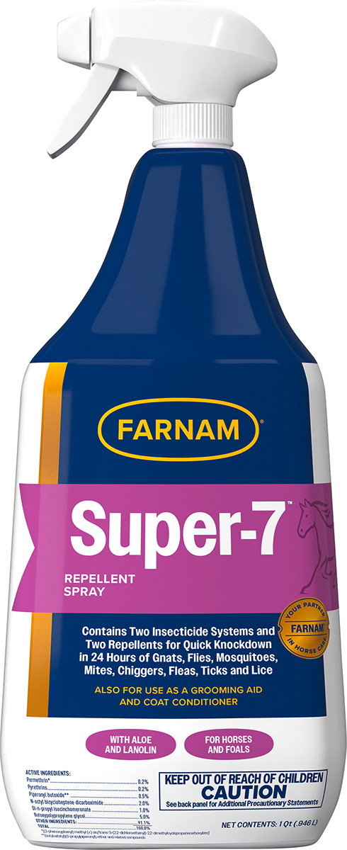 Equicare Flysect Super-7 Fly Spray | Farnam | Valley Vet