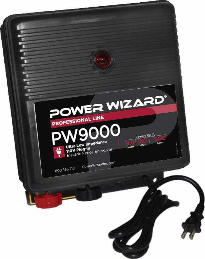 Power Wizard PW9000 Fencer AgraTronix - Valley Vet Supply | Electric F
