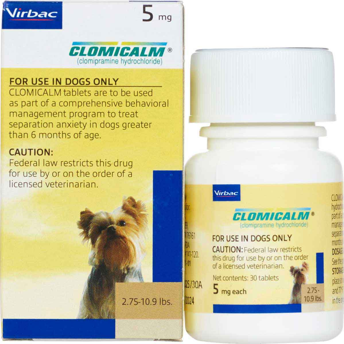 Clomicalm for Dogs Virbac - Valley Vet Supply | Dog Rx