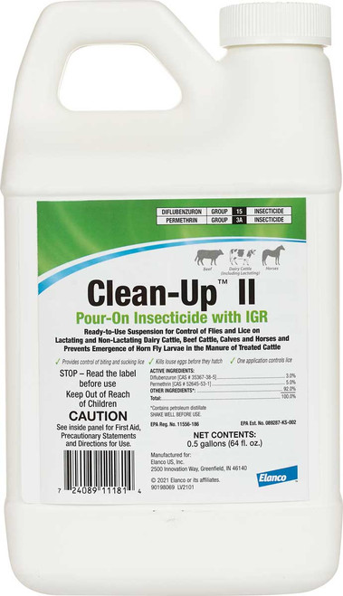 1/2 gallon (treats 64 cows)