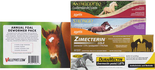 Annual Foal Dewormer Pack
